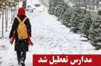بارش برف موجب تعطیلی نوبت عصر مدارس پردیس و دماوند شد