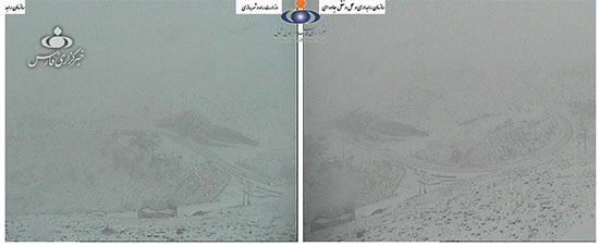 برف و باران، کشور را غافلگیر کرد