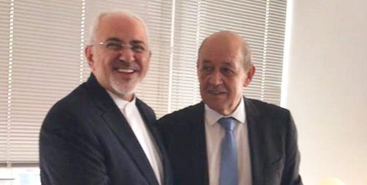 پیام ظریف تحویل لودریان شد