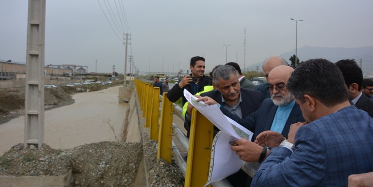 قاضی سراج از مناطق سیلخیز تهران بازدید کرد