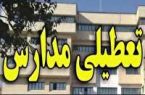 تعطیلی ۲۶ مدرسه شهرستان میناب به علت آبگرفتگی