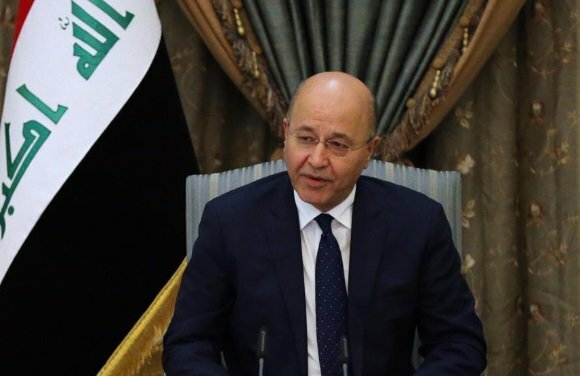 دفاع قاطع رئیس جمهور عراق از ایران در نشست سران عرب
