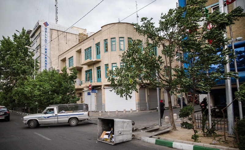 طوفان شدید در پایتخت