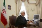 روحانی قهرمانی تیم ملی وزنه برداری در رقابت‌های جوانان جهان را تبریک گفت