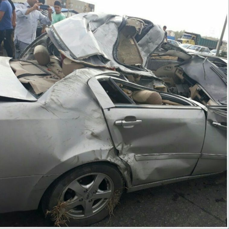 تصادف در جاده هراز پنج کشته داد