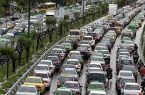 باد، باران و ترافیک سنگین؛ جمعه‌ی سختِ ایران