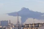 آتش‌سوزی گسترده در نزدیکی برج ایفل+عکس