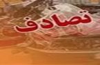 فوت راننده وانت پیکان به دلیل عدم کنترل خودرو