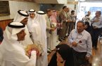عربستان با گل و شیرینی از کاروان زائران ایرانی استقبال کرد