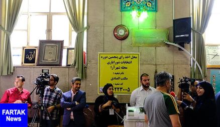 درهای شعب رای گیری بسته شد