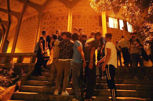 پاکسازی پارک دانشجو از مزاحمان و مجرمان