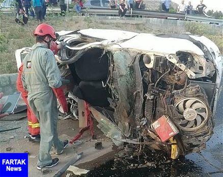 تصادف مرگبار مقابل دانشگاه پلیس