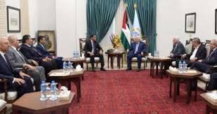 ملاقات هیئت امنیتی مصر با محمود عباس