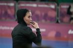 داور زن ایرانی در مسابقه فوتسال آقایان قضاوت کرد داور زن ایرانی در مسابقه فوتسال آقایان قضاوت کرد