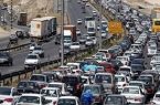 ترافیک سنگین در محور هراز