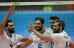 پیروزی والیبال ایران مقابل هند