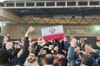 پیکر مطهر شهدای ایرانی بر دوش مردم عراق
