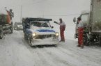 برف و باران در جاده‌‌های 21 استان