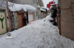 لاهیجان و خلخال در برف مدفون شدند!
