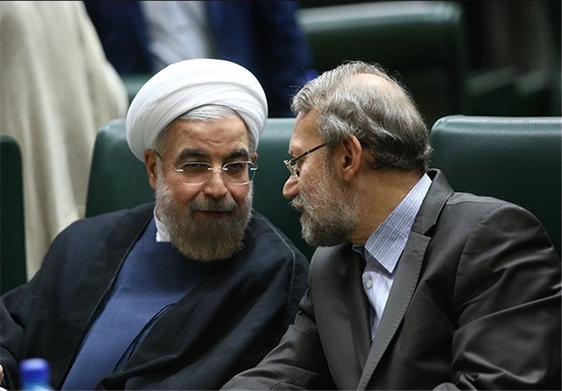 تقدیر ویژه روحانی از لاریجانی