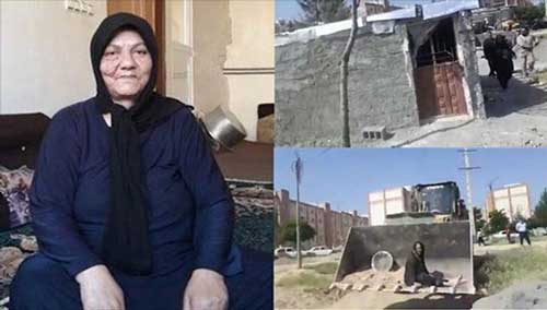ماموران شهرداری به «آسیه» اسپری فلفل زدند!