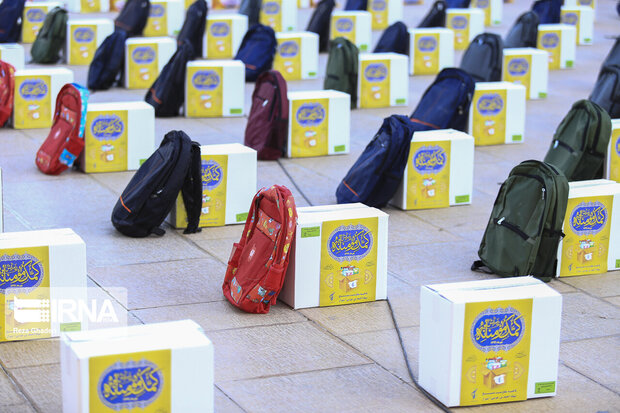 اهدای هزار و ۶۶۰ بسته نوشت افزار به کودکان مناطق
محروم
