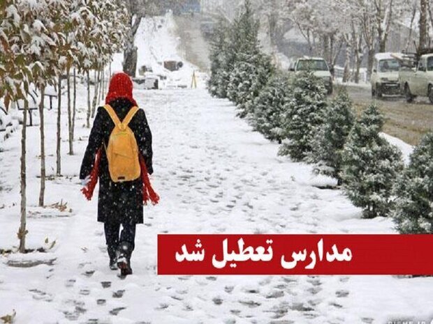 مدارس مقطع ابتدایی مناطق ۱ تا ۵ تهران امروز غیرحضوری
است