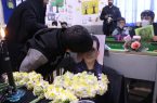 تصاویر/ ۲۳ دانش‌آموز شهید غایب کلاس‌های درس امروز