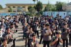 مانور بازگشایی مدارس در نوشهر