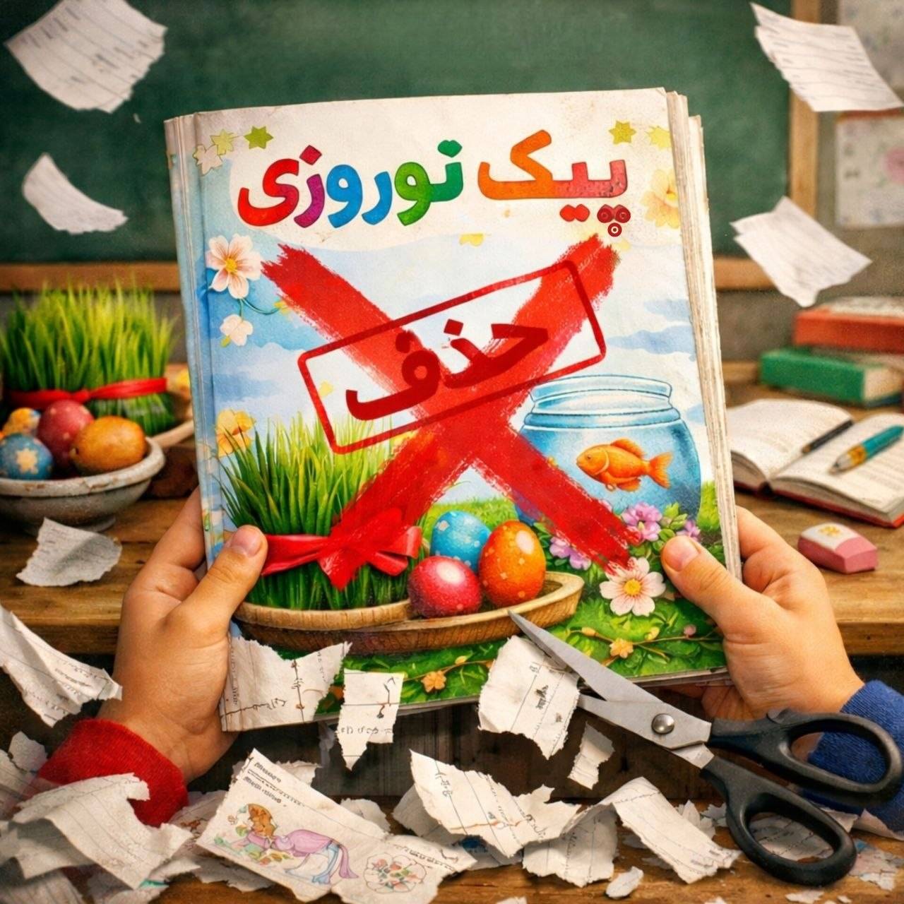 پیک نوروزی حذف شد/ جایگزینی «عید، هنر و داستان» به جای تکالیف اجباری