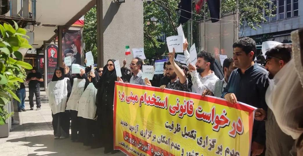 جاماندگان ماده ۲۸ تعیینتکلیف استخدام را خواستار شدند