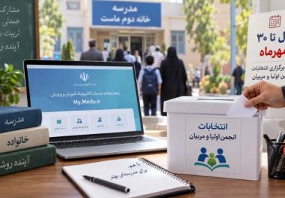 انتخابات انجمن اولیا و مربیان از اول مهر آغاز می‌شود